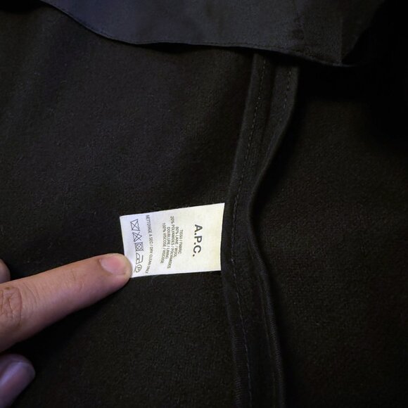 A.P.C. Wool Overcoat